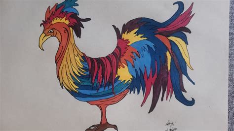Drawing SariManok Part II .
